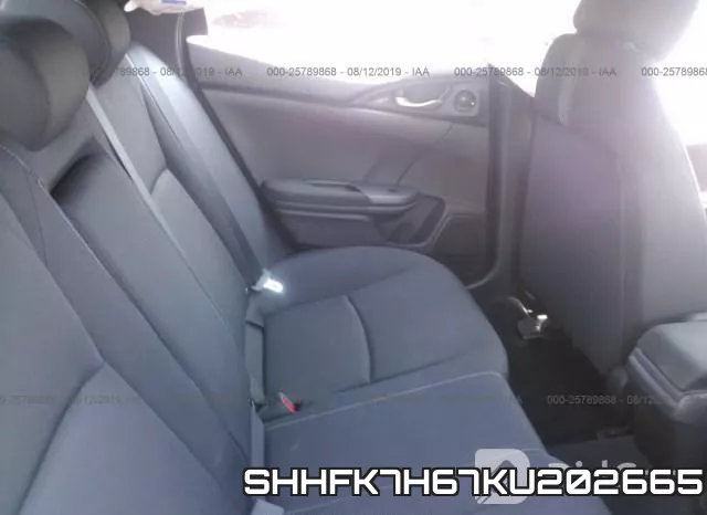 SHHFK7H67KU202665 фото 9