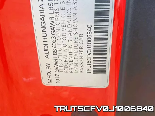 TRUT5CFV0J1006840 фото 2