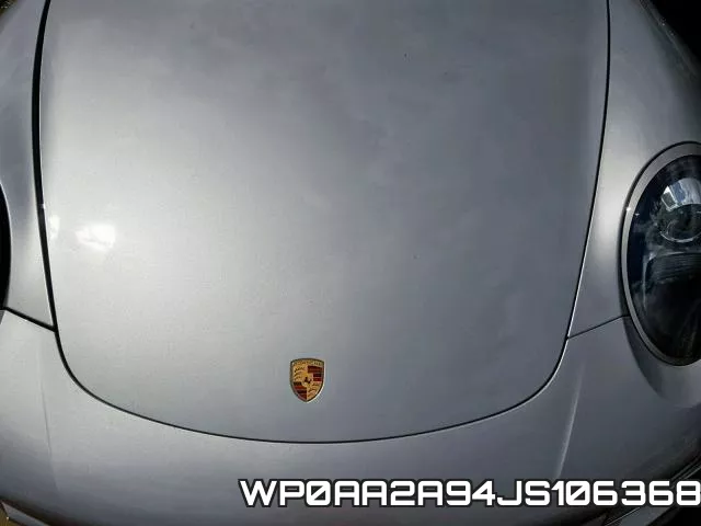 WP0AA2A94JS106368 фото 8