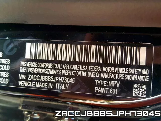 ZACCJBBB5JPH73045 фото 2