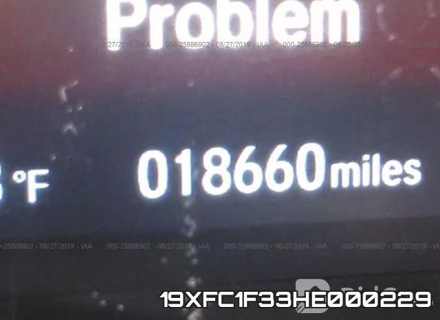 19XFC1F33HE000229 фото 8