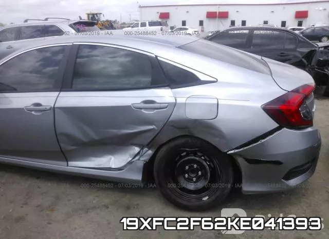 19XFC2F62KE041393 фото 7