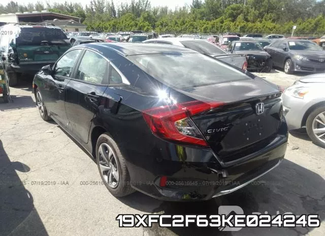 19XFC2F63KE024246 фото 4