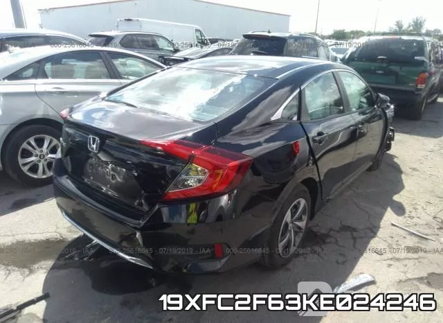 19XFC2F63KE024246 фото 5