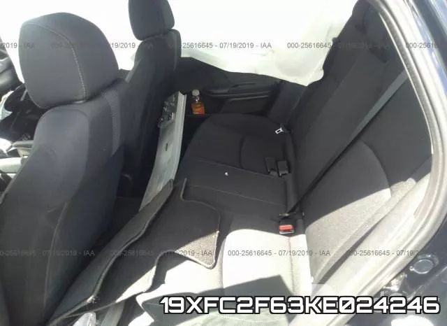 19XFC2F63KE024246 фото 9