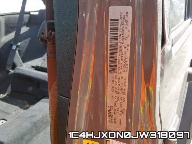 1C4HJXDN0JW318097 фото 2