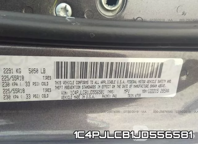 1C4PJLCB1JD556581 фото 10