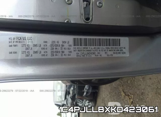 1C4PJLLBXKD423061 фото 10