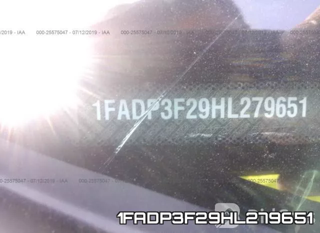 1FADP3F29HL279651 фото 10