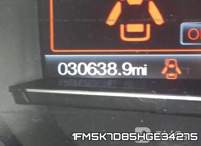 1FM5K7D85HGE34275 фото 8