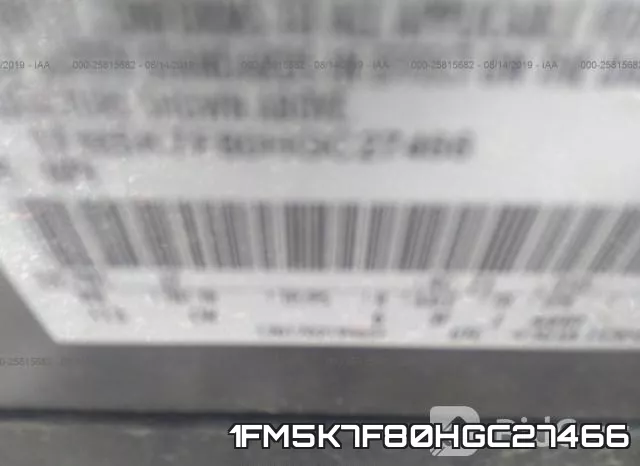 1FM5K7F80HGC27466 фото 10