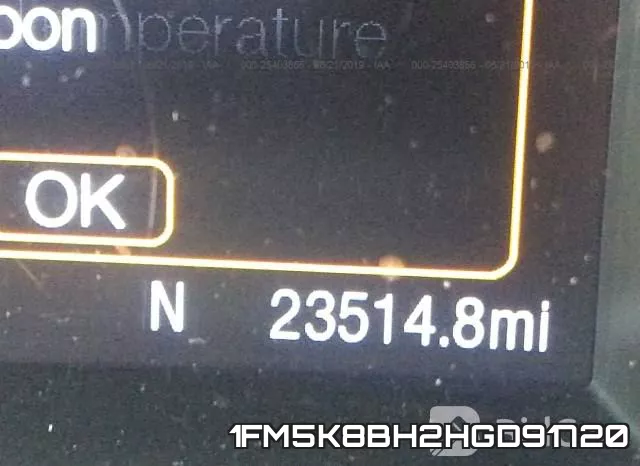 1FM5K8BH2HGD91720 фото 8