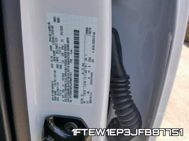 1FTEW1EP3JFB87751 фото 2