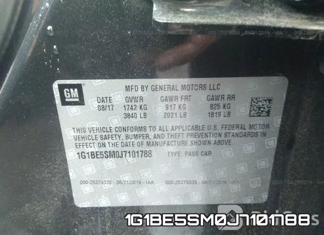 1G1BE5SM0J7101788 фото 10