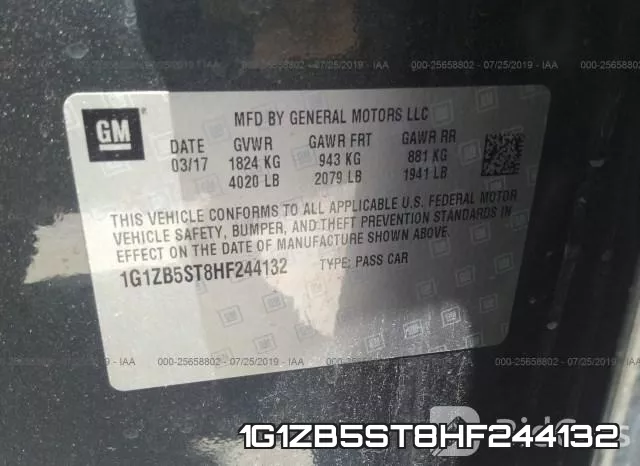 1G1ZB5ST8HF244132 фото 10