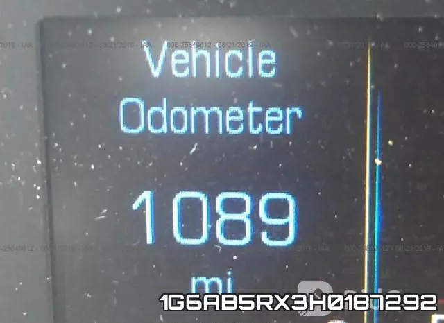 1G6AB5RX3H0187292 фото 8