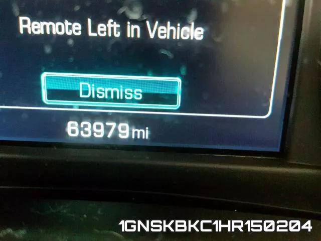 1GNSKBKC1HR150204 фото 9