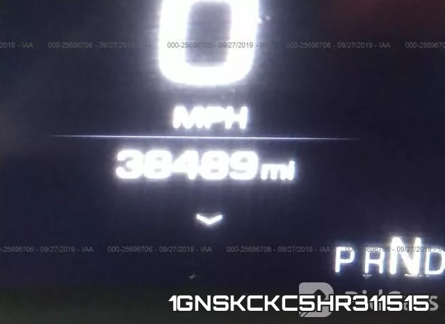 1GNSKCKC5HR311515 фото 8