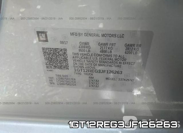 1GT12REG3JF126263 фото 10