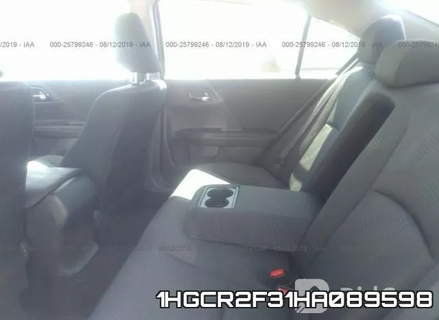 1HGCR2F31HA089598 фото 9