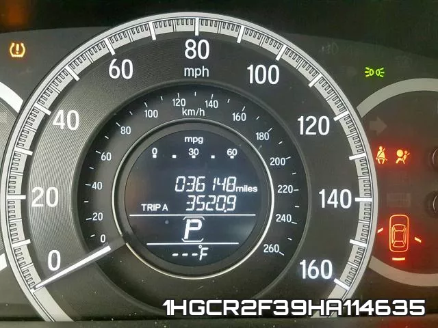 1HGCR2F39HA114635 фото 9