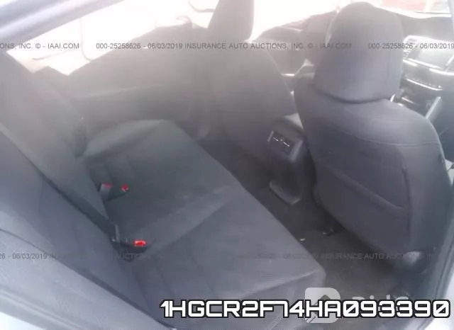 1HGCR2F74HA093390 фото 9