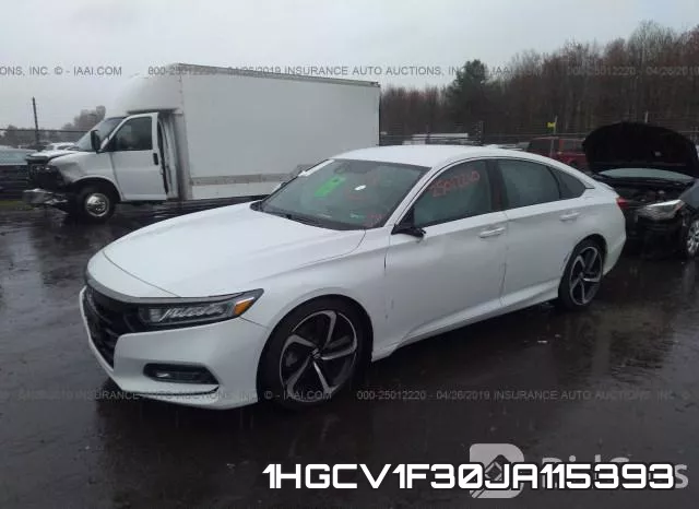 1HGCV1F30JA115393 фото 2