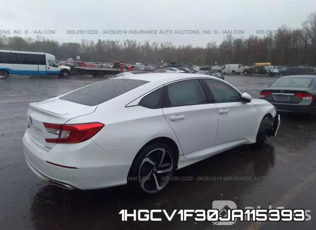1HGCV1F30JA115393 фото 4
