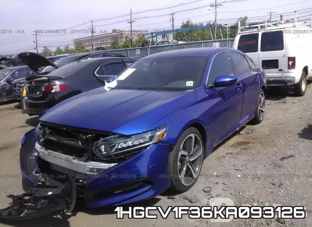 1HGCV1F36KA093126 фото 3