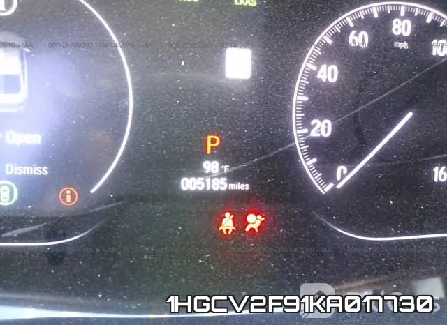 1HGCV2F91KA017730 фото 8