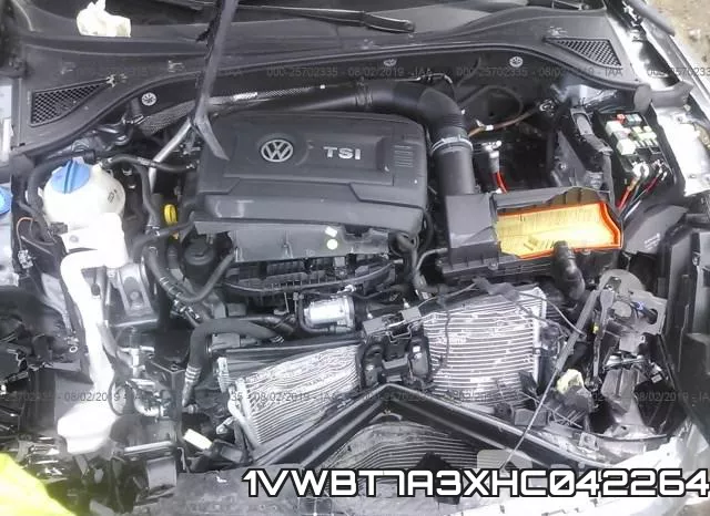 1VWBT7A3XHC042264 фото 2