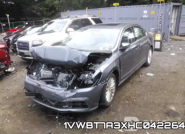 1VWBT7A3XHC042264 фото 3