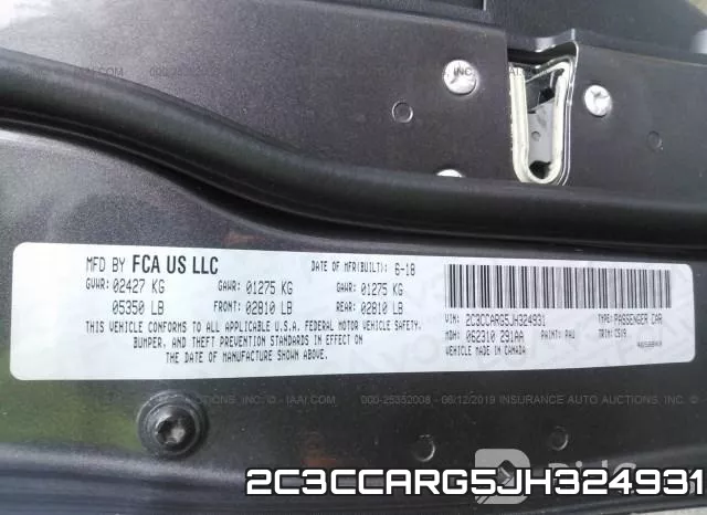 2C3CCARG5JH324931 фото 10