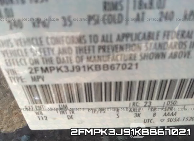 2FMPK3J91KBB67021 фото 10