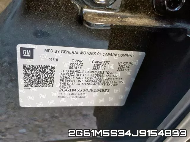 2G61M5S34J9154833 фото 2