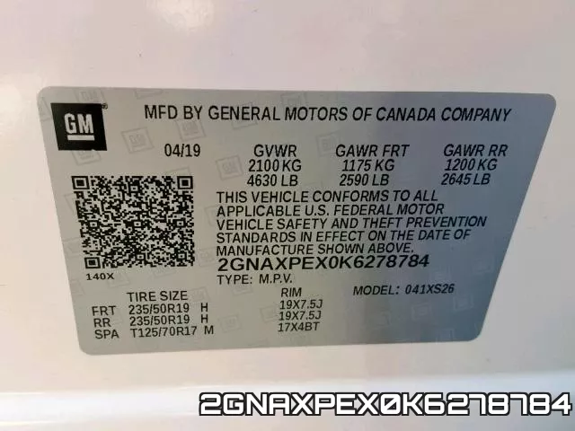 2GNAXPEX0K6278784 фото 2