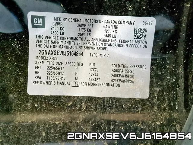 2GNAXSEV6J6164854 фото 2