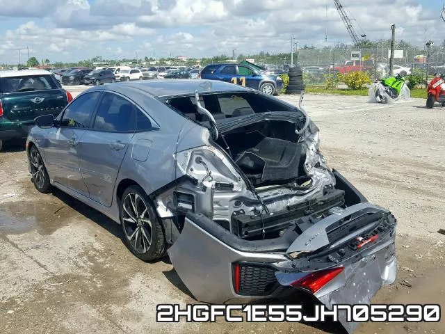2HGFC1E55JH705290 фото 4
