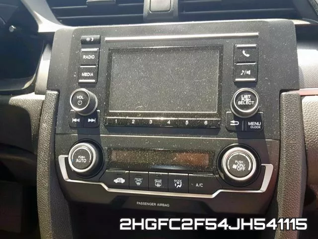2HGFC2F54JH541115 фото 10
