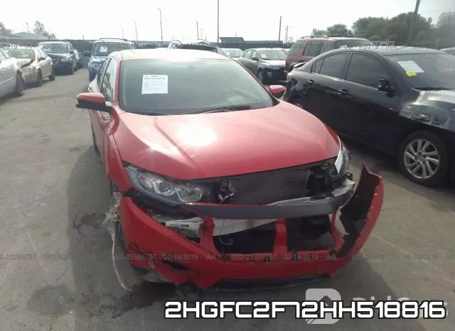 2HGFC2F72HH518816 фото 7