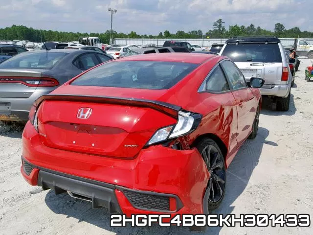 2HGFC4B86KH301433 фото 5