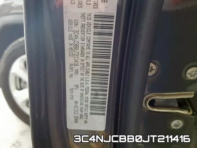 3C4NJCBB0JT211416 фото 2
