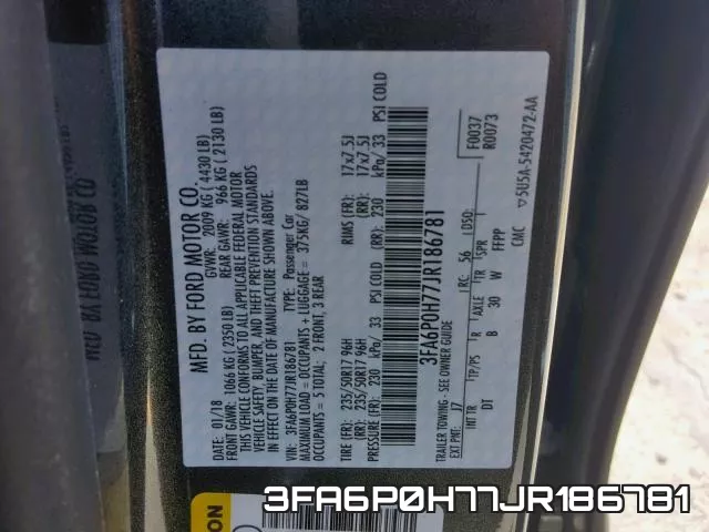3FA6P0H77JR186781 фото 2