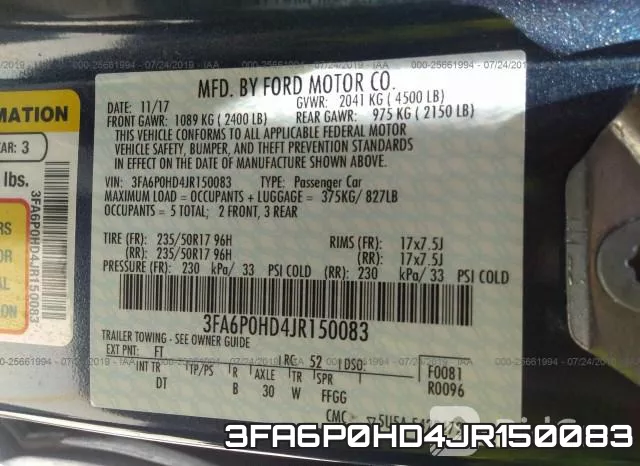 3FA6P0HD4JR150083 фото 10