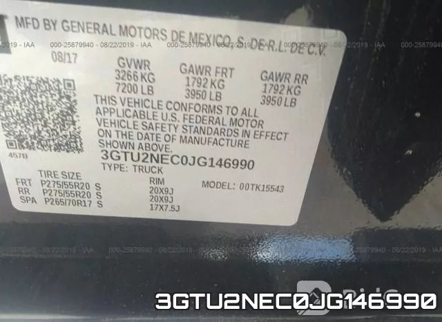 3GTU2NEC0JG146990 фото 10
