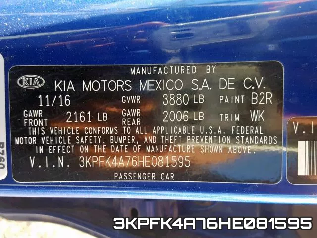 3KPFK4A76HE081595 фото 2