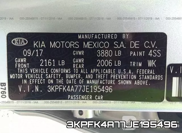 3KPFK4A77JE195496 фото 10