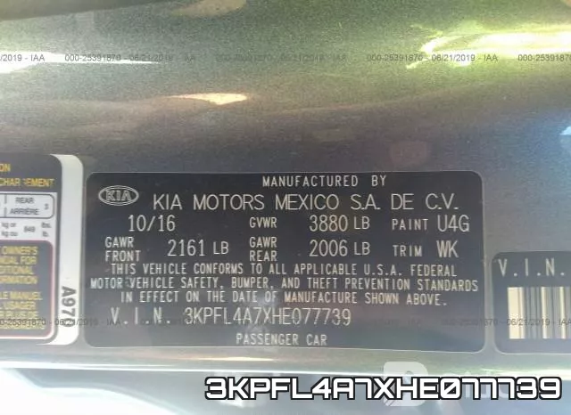 3KPFL4A7XHE077739 фото 10