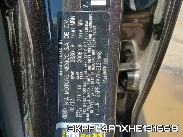 3KPFL4A7XHE131668 фото 2
