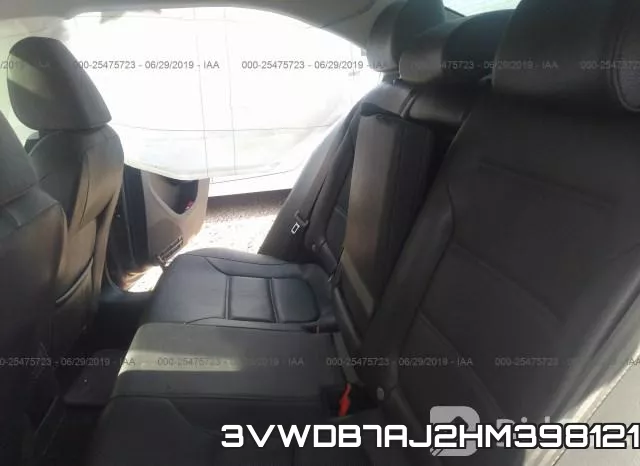 3VWDB7AJ2HM398121 фото 9